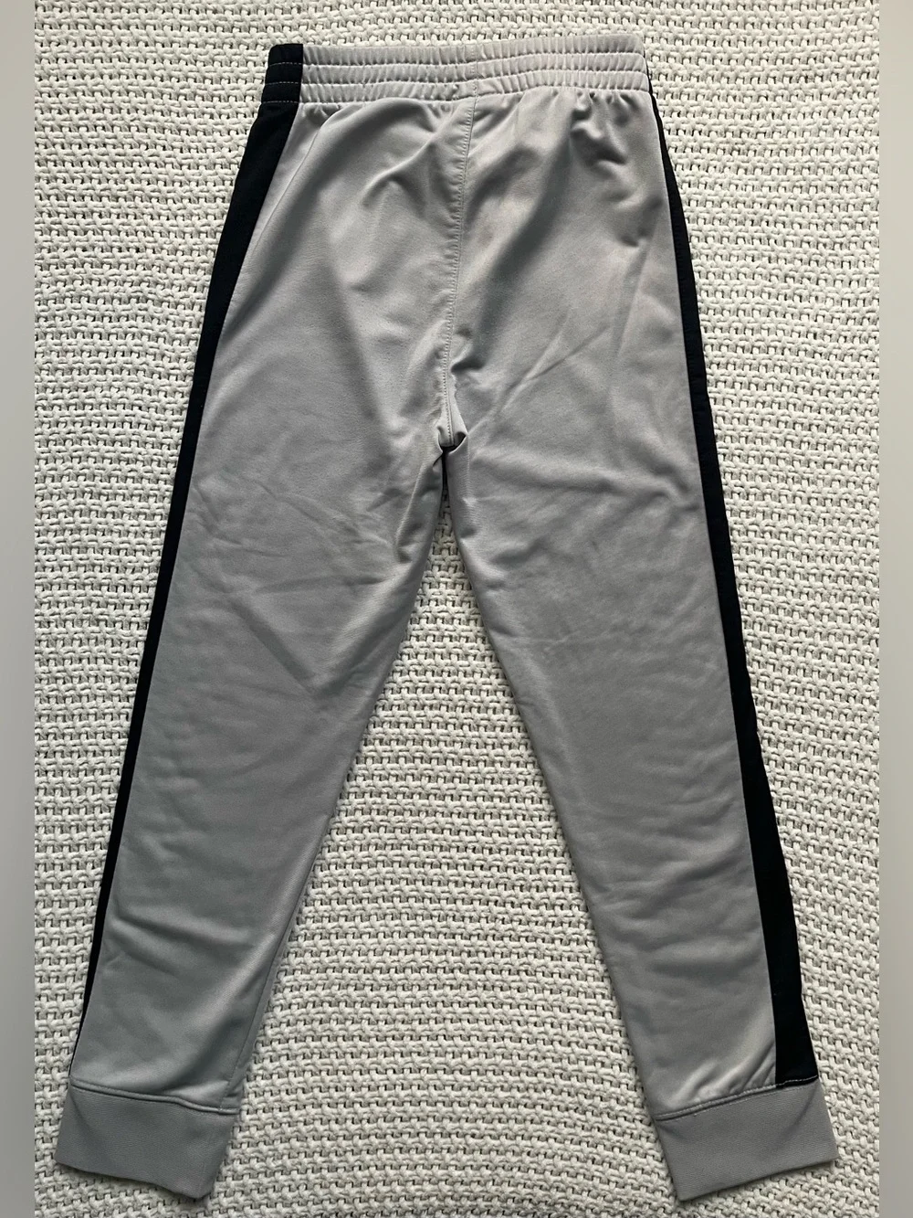 Jordan Light Gray with Black Stripes Performance Track Matching Set